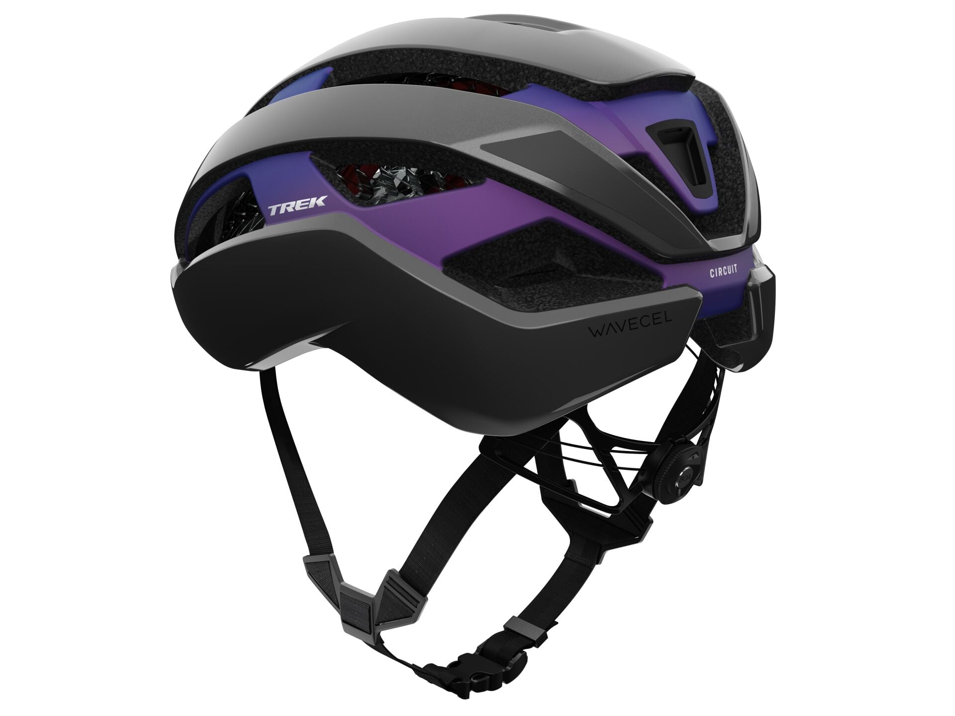 TREK CIRCUIT WAVECEL KASK MEDIUM - MOR SİYAH
