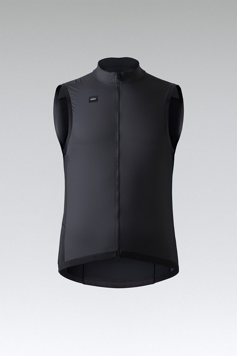 GOBIK VECTOR 2.0 ERKEK RÜZGAR GEÇİRMEZ YELEK – CROW SİYAH