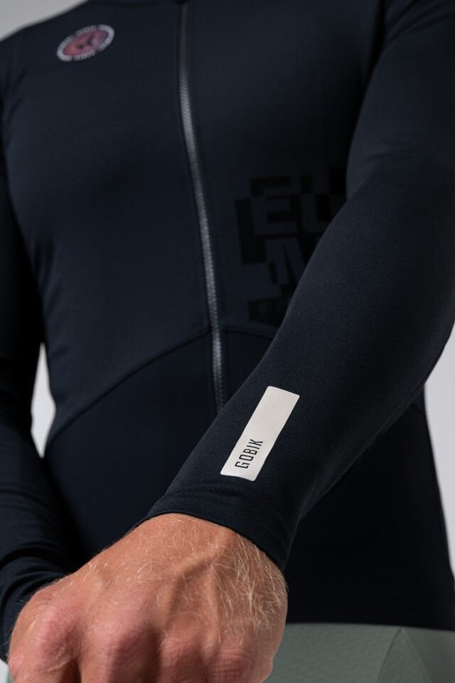 GOBIK ELEMENT INK BLACK - UZUN KOLLU BİSİKLET CEKETİ