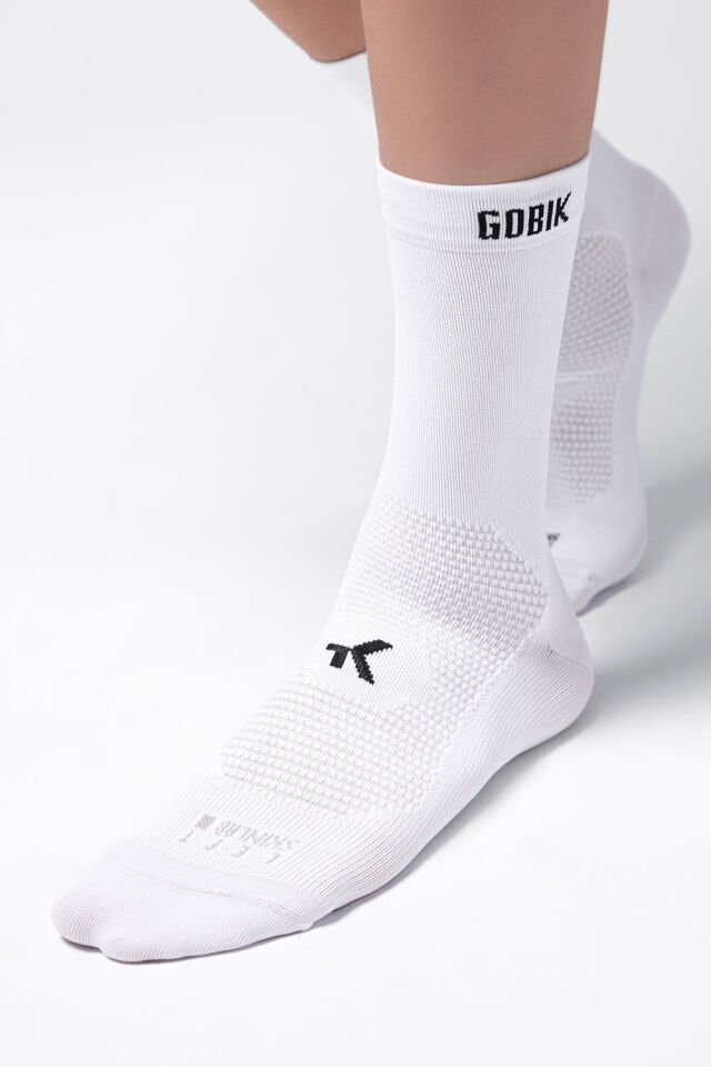 GOBIK ICON ÇORAP MEDIUM - BEYAZ