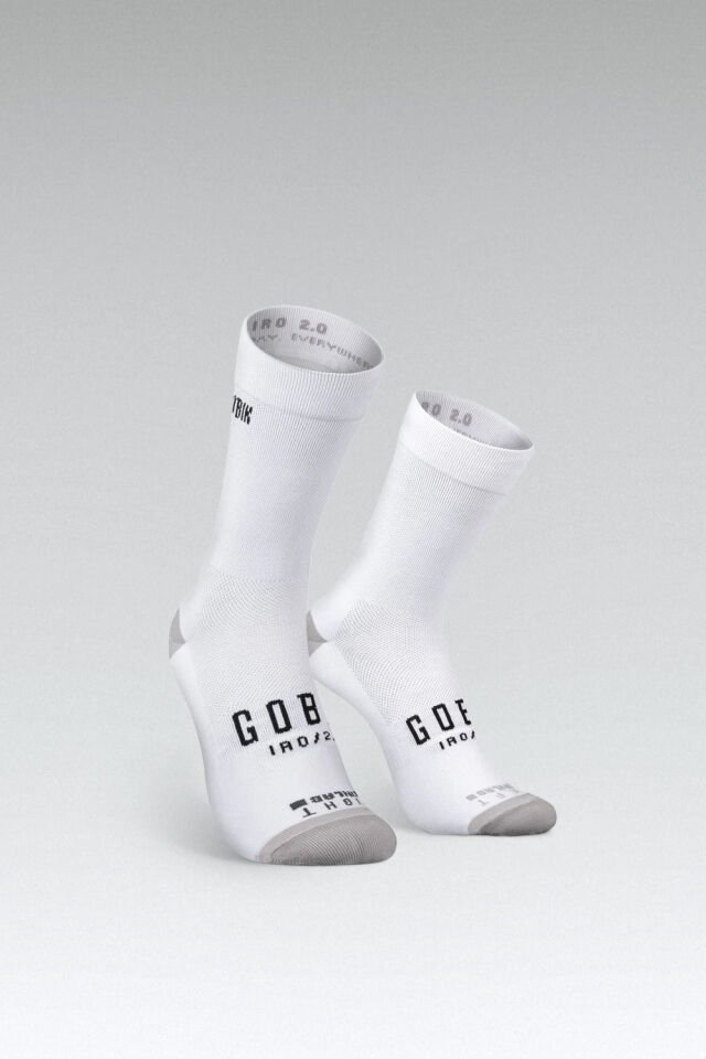 GOBIK IRO 2.0 BEYAZ LOGO ÇORAP S / M - BEYAZ