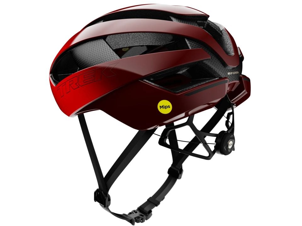 TREK VELOCİS MIPS YOL BİSİKLETİ KASKI LARGE - KIRMIZI SİYAH